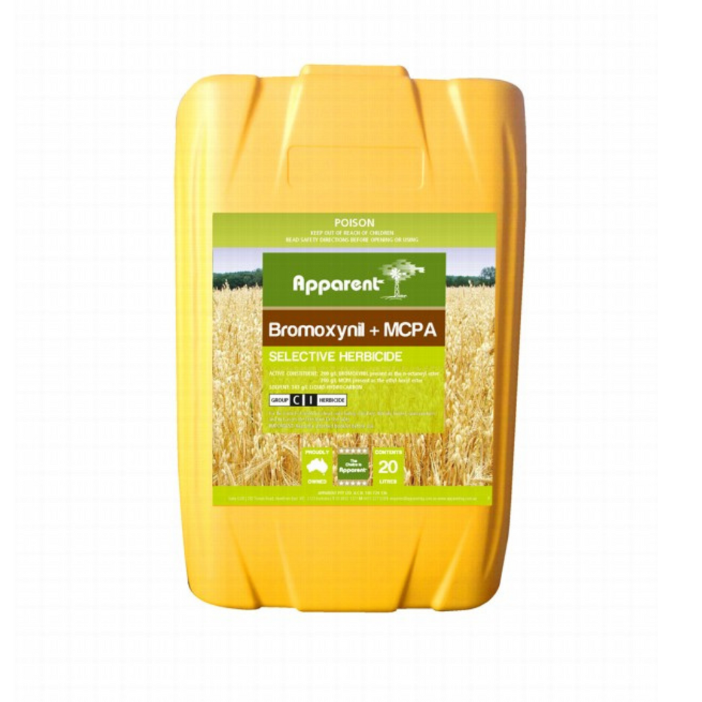staple herbicide Apparent Bromoxynil + MCPA – StrataGreen
