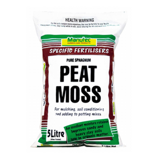 Manutec Peat Moss, 5 litre