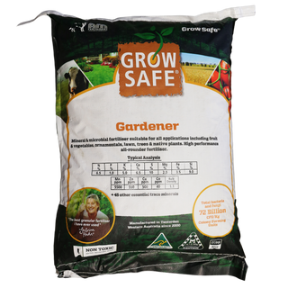 Grow Safe Gardener Fertiliser, 20kg