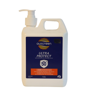 Auscreen 50+ Sunscreen 1 lt Pump Bottle