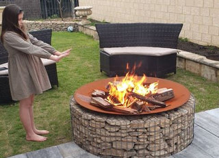 How to build your own gabion firepit in 7 simple steps