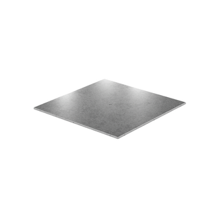 Formline Square Planter Base – Galvanised Steel