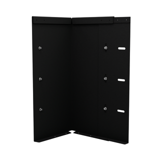 Formline powder coated black corner 500m