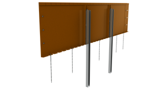 Formline Anchor Post - 1060mm long