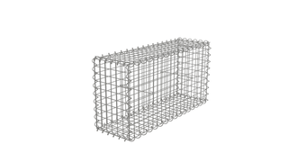 RhinoWeld Gabion Kit, 1mx0.3mx0.5m