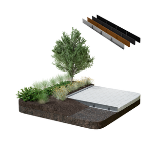 galvanised edging mock up 
