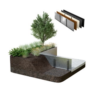 Formline Render RigidEdging550mmInsituGalv