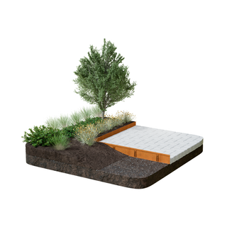 Formline Rigid Landscape Edging 185mm