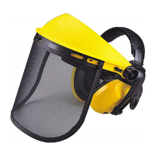 Maxisafe Mesh Visor & Earmuff Combo