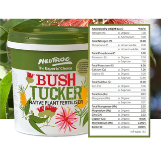 Neutrog Bush Tucker Native Fertiliser, 20kg