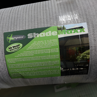 ShadeMaxx Light Grey 90% Shadecloth - 3.66mx30m