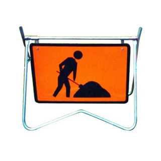 Symbolic Workman Swing Sign