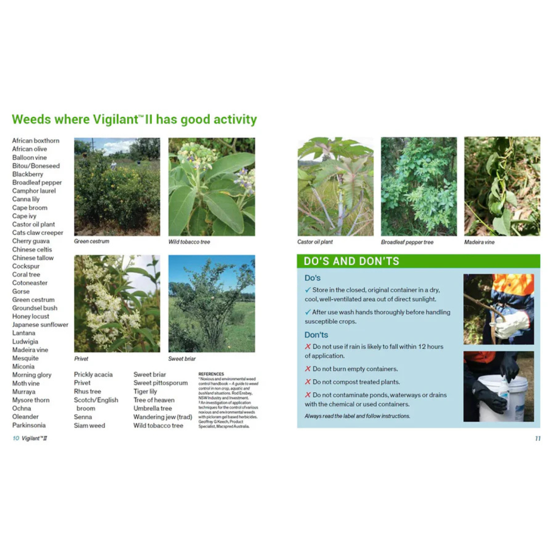 vigilant ii herbicide Vigilant Herbicide Gel