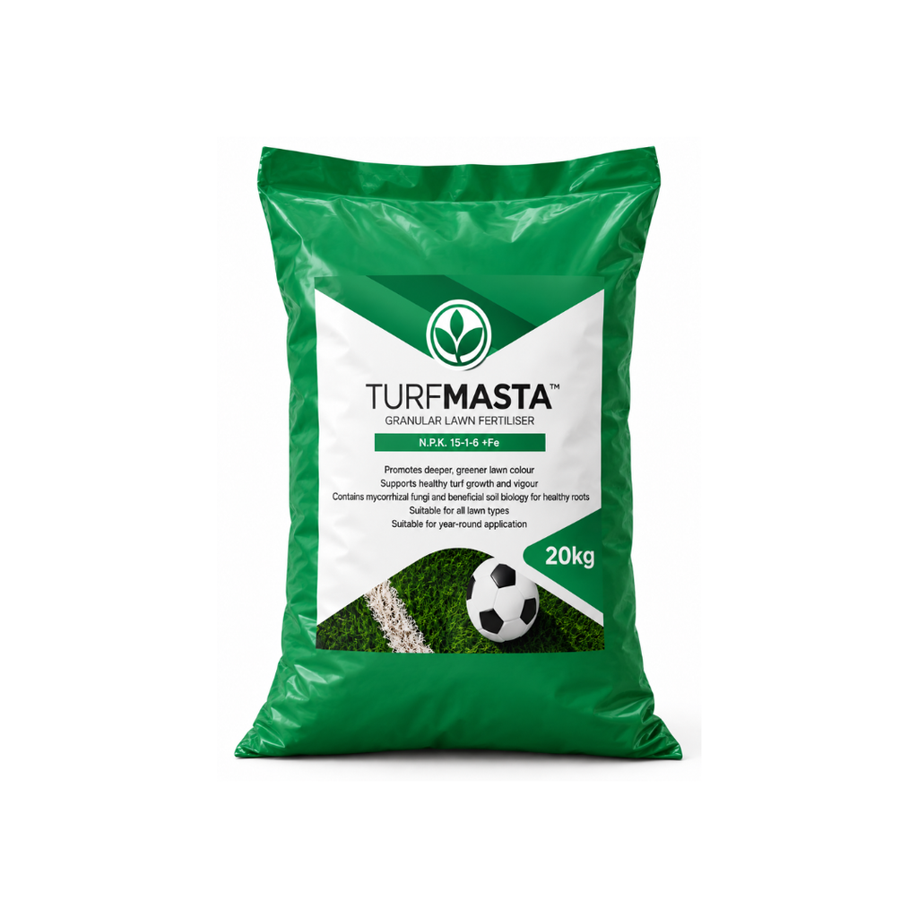 TurfMasta Granular Fertiliser + Fe 20kg – StrataGreen