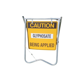Swing Stand & Sign – Caution + Glyphosate Magnet