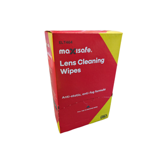 Maxisafe Lens Cleaning Wipes – 100/Box
