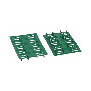 Rally Shadecloth Fasteners - Green