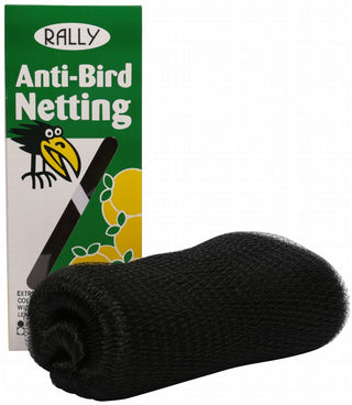 Rally Anti Bird Netting - Black - 4 x 100m