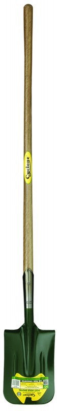 Cyclone Square Mouth Post Hole Shovel - Timber Handle