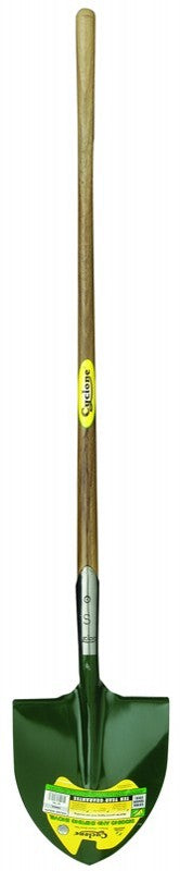 Cyclone Round Mouth Shovel - Long Handle