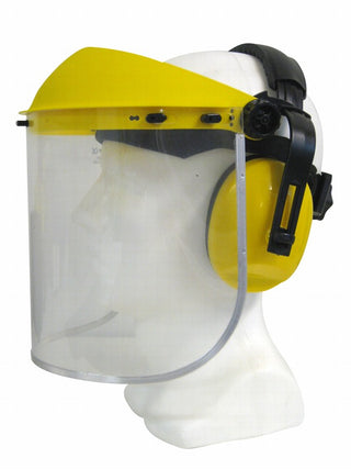 Maxisafe Clear Visor & Earmuffs