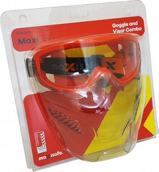 Maxisafe Goggle &amp; Visor Combo