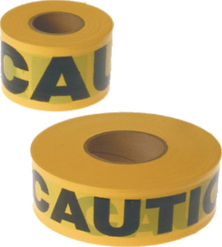 'CAUTION' Barricade Tape - 75mm x 100m