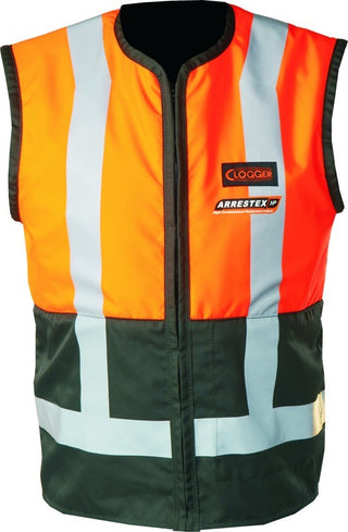 Clogger Reflective Chainsaw Vest