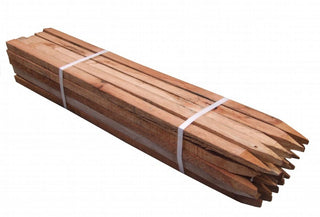 Mahogany Hardwood tree stake 25x25x750 TST