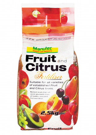 Manutec Fruit &amp; Citrus Fertiliser 2.5kg