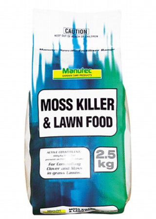 Manutec Moss Killer Lawn Food 2.5kg