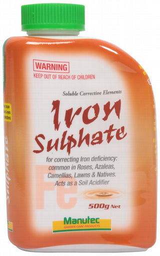 MANUTEC IRON SULPHATE 500GRAM