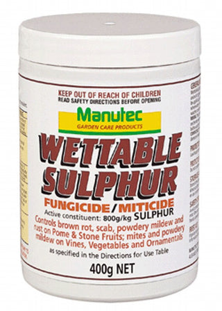 Manutec Wettable Sulphur 500g