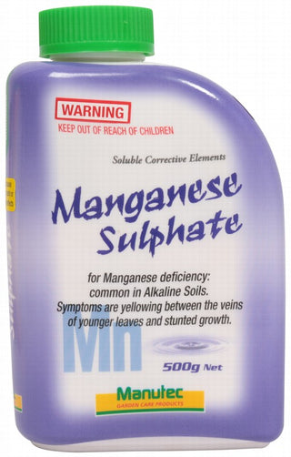 MANUTEC MANGANESE SULPHATE 500G