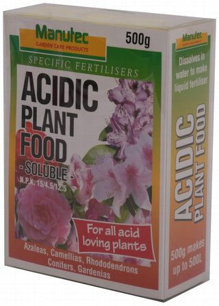 MANUTEC ACIDIC PLANT FOOD 500G