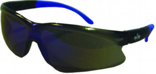 Ox Blue Mirror Safety Glasses