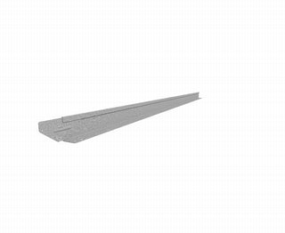 Straightcurve Rigidline Edging - Galvanised Steel - 75mm