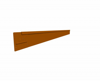 Straightcurve Rigidline Edging - Weathering Steel - 150mm