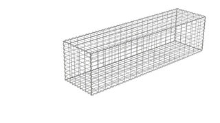 RhinoWeld Gabion Kit, 0.5x0.5x2m