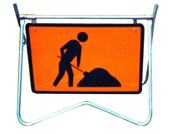 Symbolic Workman Swing Sign – StrataGreen