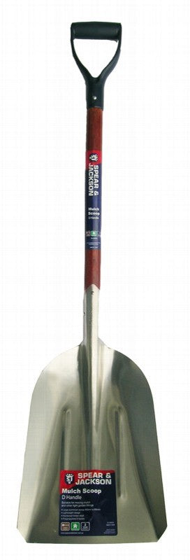 Spear & Jackson Aluminum Grain Scoop - D Handle