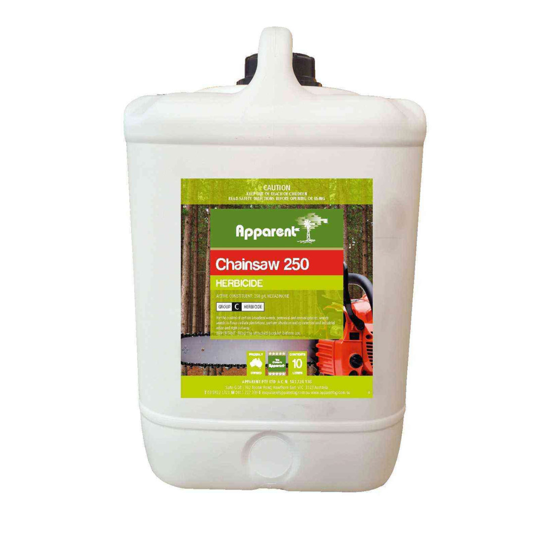 proxy herbicide Apparent Chainsaw 250 Herbicide, 10 litre – StrataGreen
