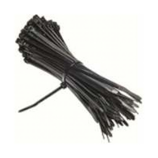 Cable Tie 200 x 4mm Black -100/pk