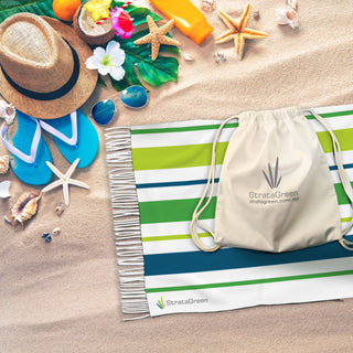 StrataGreen Beach Towel