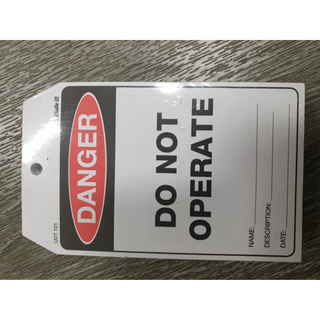 Danger-Do-Not Operate Tags,100/pack