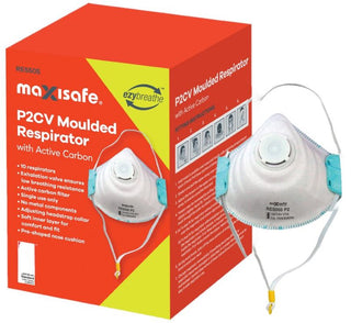 Maxisafe P2 Moulded Respirator with Carbon filter and Valve