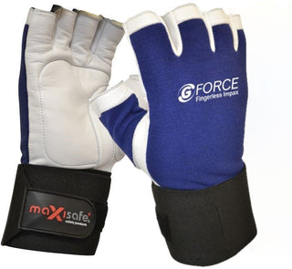 G-Force Fingerless Anti-Vibration Mechanics Gloves