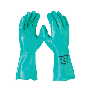 Maxisafe Green Nitrile Chemical Glove