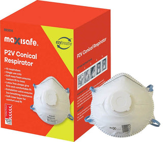 P2 Conical respirator with valve, 10/box