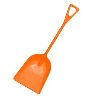 Orange Plastic Grain Shovel 350mm